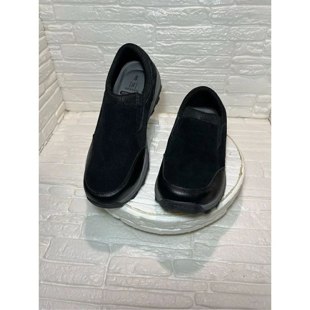 George Men's Can Casual Suede Slip On Shoe - Picture 2 of 6